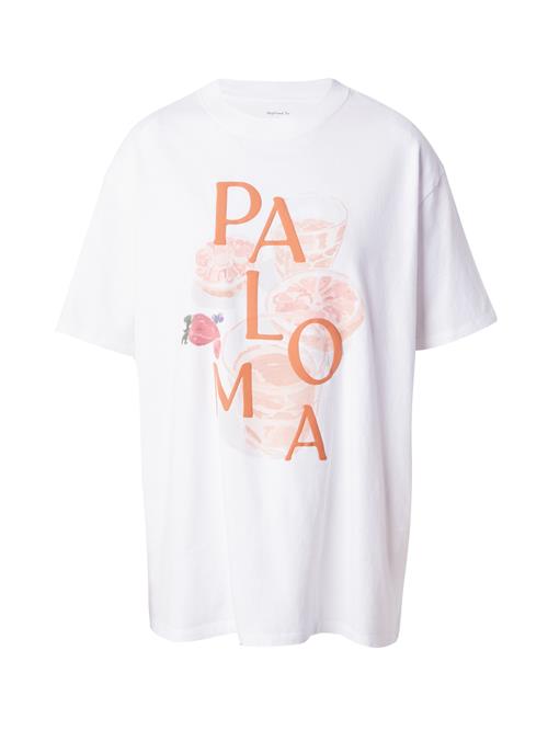 Se Abercrombie & Fitch Shirts 'PALOMA'  orange / hvid ved About You