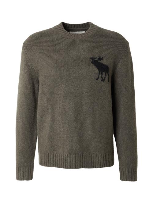 Abercrombie & Fitch Pullover  brun-meleret / hvid