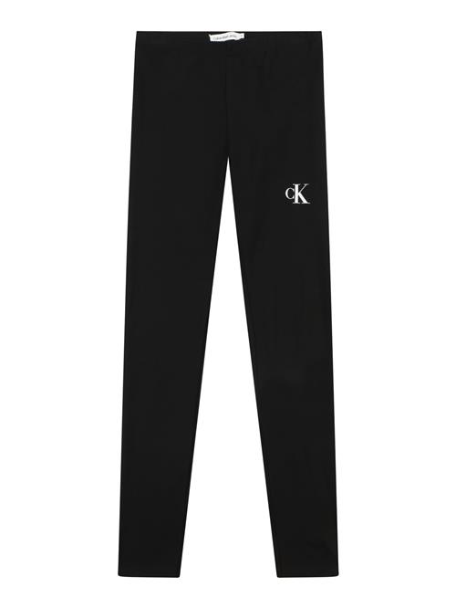 Calvin Klein Jeans Leggings  sort / hvid