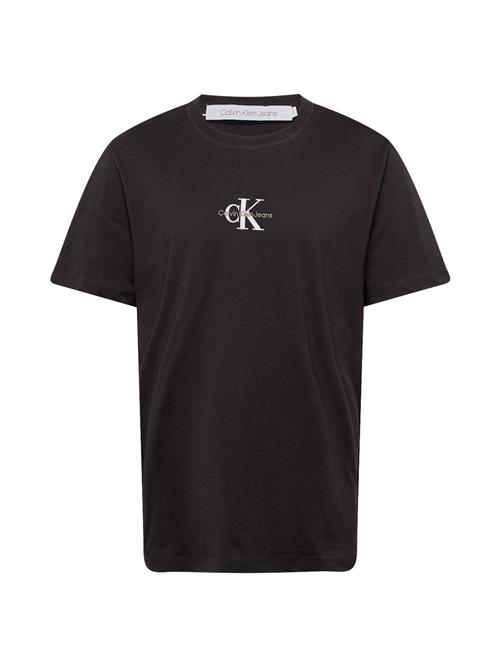 Calvin Klein Jeans Bluser & t-shirts  sølvgrå / sort / hvid