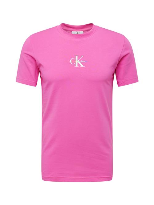 Se Calvin Klein Jeans Bluser & t-shirts  turkis / fuchsia / rød / hvid ved About You