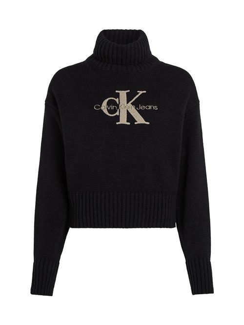 Calvin Klein Jeans Pullover  beige / guld / sort