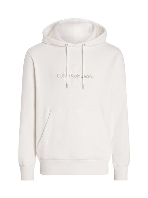 Se Calvin Klein Jeans Sweatshirt 'CHENILLE'  brun / hvid ved About You