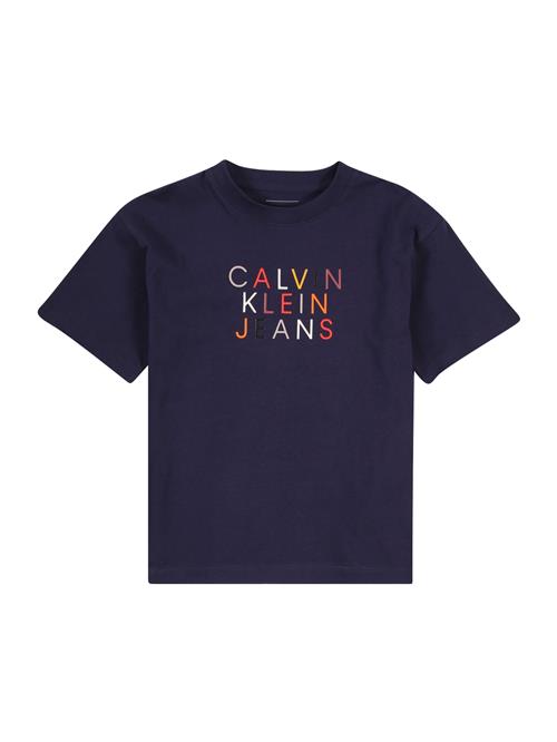 Calvin Klein Jeans Shirts  mørkeblå / orange / rød / hvid