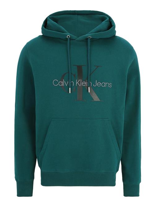 Se Calvin Klein Jeans Sweatshirt 'Essentials'  grå / petroleum / sort ved About You