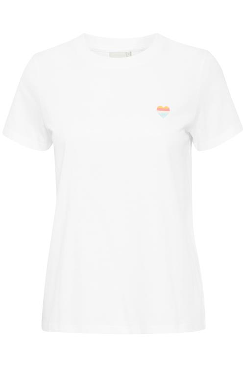 Se ICHI Shirts 'CAMINO'  pastelblå / gul / orange / hvid ved About You