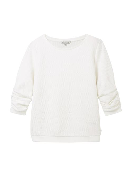 TOM TAILOR Sweatshirt  offwhite