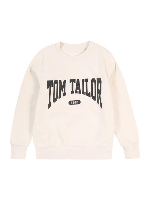 Se TOM TAILOR Sweatshirt  sand / antracit ved About You