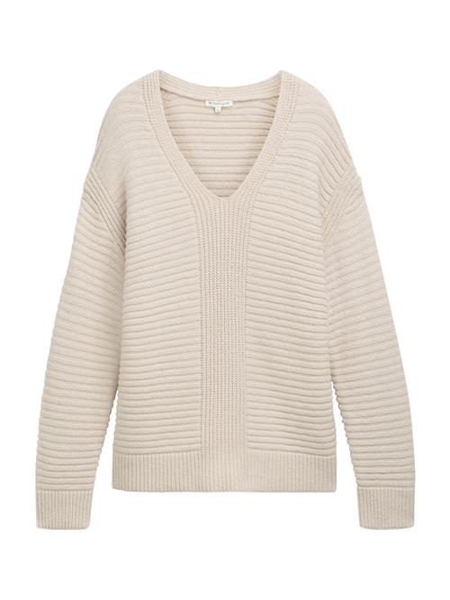 TOM TAILOR Pullover  lysebeige