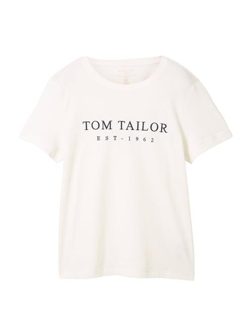 TOM TAILOR Shirts  natblå / hvid