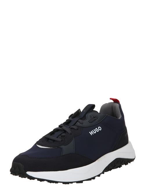 HUGO Sneaker low 'Kane'  natblå / sort