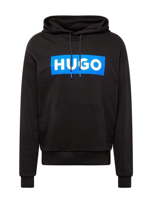 HUGO Sweatshirt 'Nalves'  azur / sort / offwhite