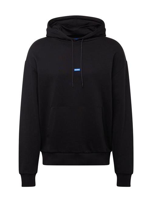 HUGO Sweatshirt 'Nalonso'  blå / sort / hvid