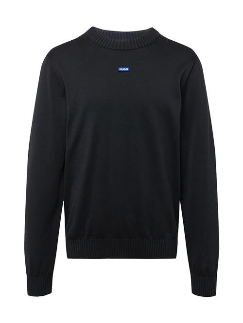 Se HUGO Pullover 'San Cosmo'  blå / sort / hvid ved About You