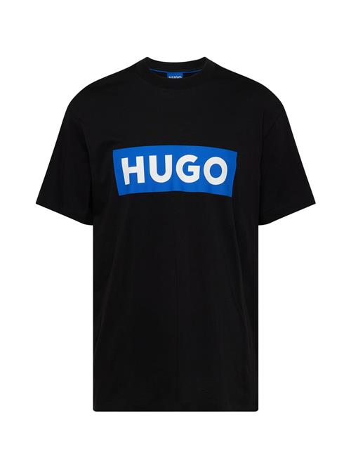 Se HUGO Bluser & t-shirts 'Nico'  azur / sort / hvid ved About You