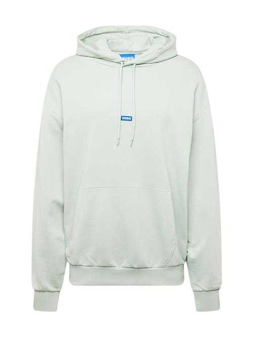 HUGO Sweatshirt 'Nalonso'  royalblå / pastelgrøn / hvid