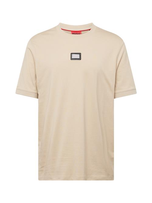 HUGO Bluser & t-shirts 'Diragolino'  beige / rød / sort