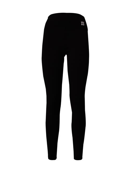 HUGO Leggings 'Noparda'  sort / hvid