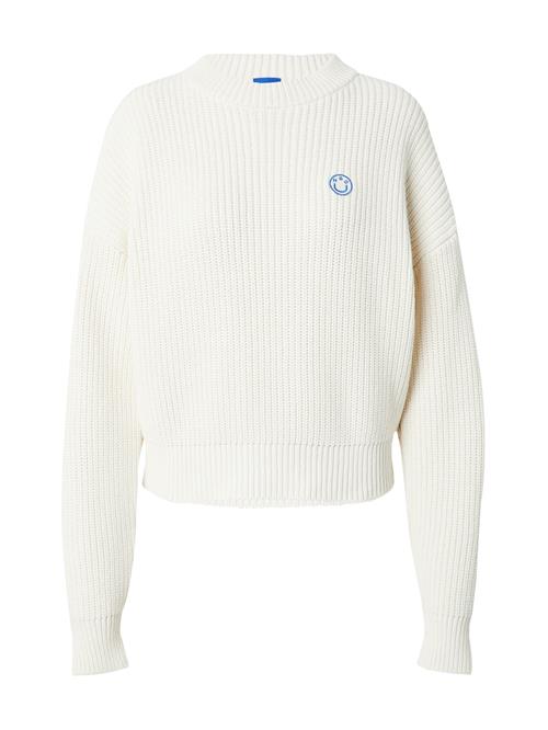 HUGO Pullover 'Slogery_B'  blå / hvid