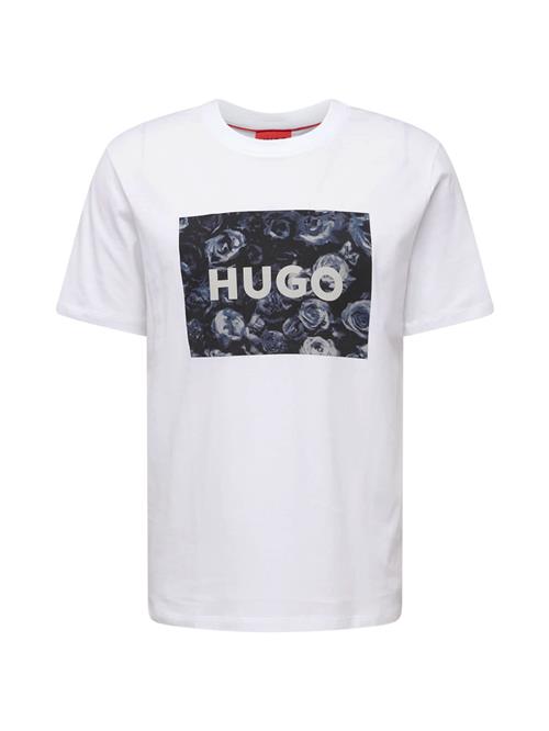 HUGO Bluser & t-shirts 'Dulive_U244'  safir / sort / hvid