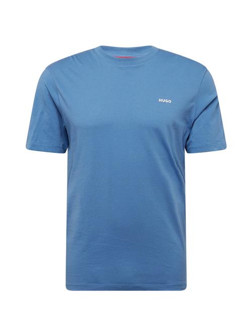 HUGO Bluser & t-shirts 'Dero222'  blue denim / hvid