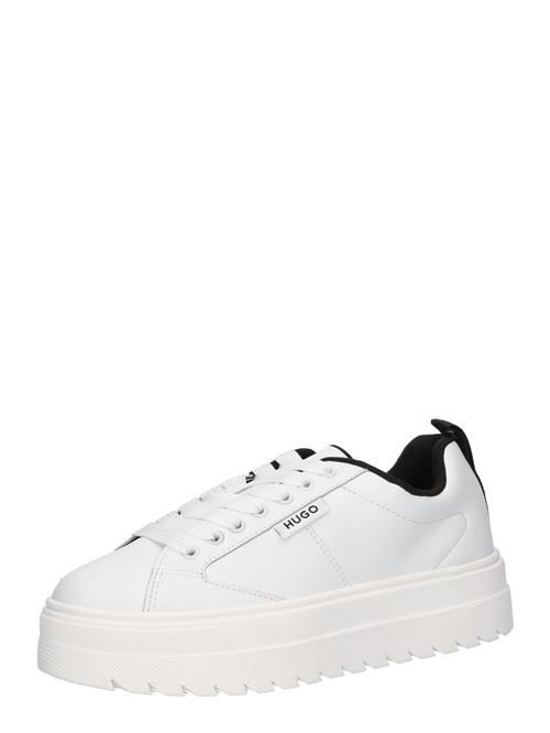 HUGO Sneaker low 'Lyssa'  sort / hvid