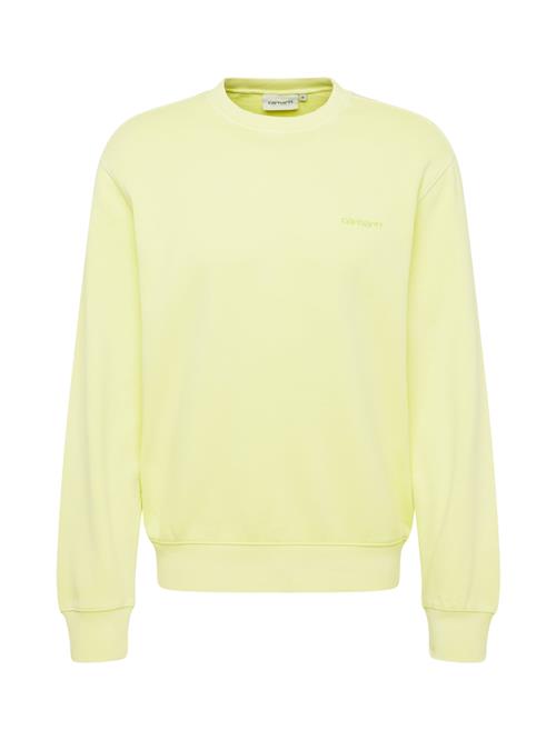 Carhartt WIP Sweatshirt 'Duster'  citrongul