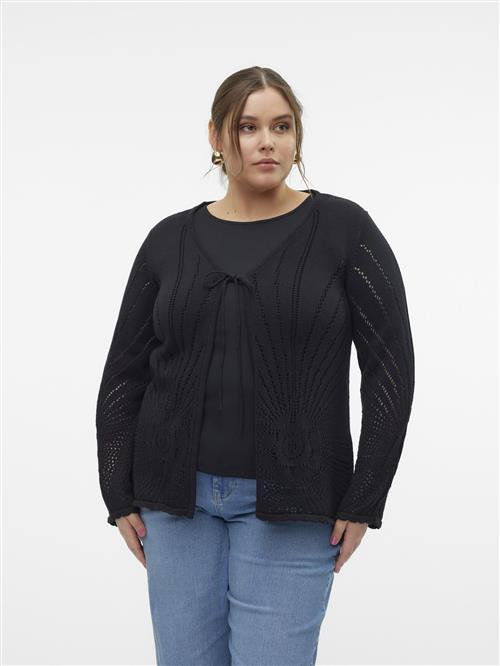 Se Vero Moda Curve Cardigan 'VMCSilja'  sort ved About You