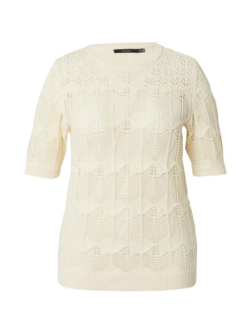 Se Vero Moda Curve Pullover 'VMCalexia'  creme ved About You