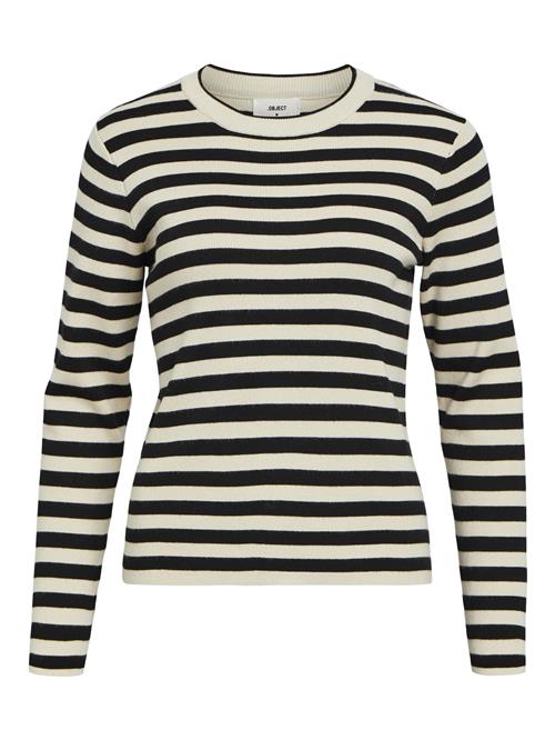 OBJECT Pullover 'ESTER'  beige / sort
