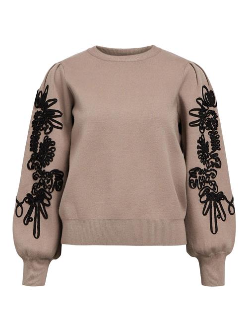 Se OBJECT Pullover 'JOANA'  brun / sort ved About You