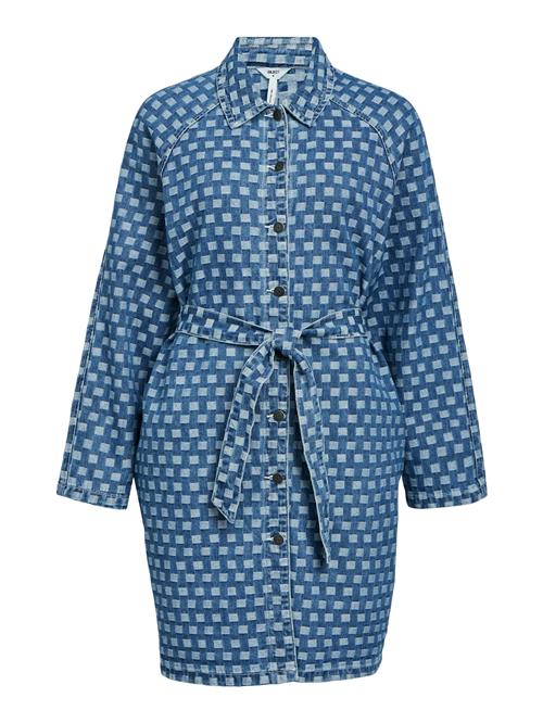 OBJECT Blusekjole 'Hedda'  blå / lyseblå