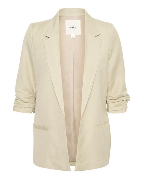 Se SOAKED IN LUXURY Blazer 'Malia'  beige ved About You