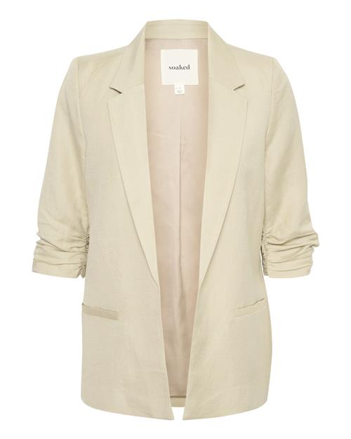 SOAKED IN LUXURY Blazer 'Malia'  lysegrøn