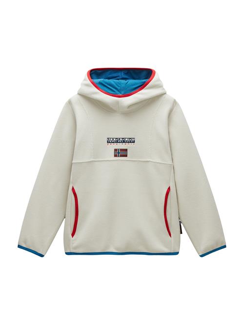 Se NAPAPIJRI Sweatshirt 'GONZEN'  beige / navy / mørkerød ved About You