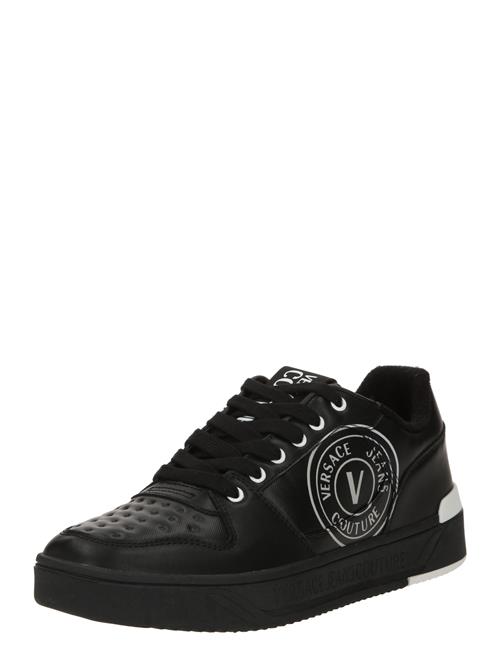 Versace Jeans Couture Sneaker low 'FONDO STARLIGHT DIS. SJ1'  lysegrå / sort / hvid