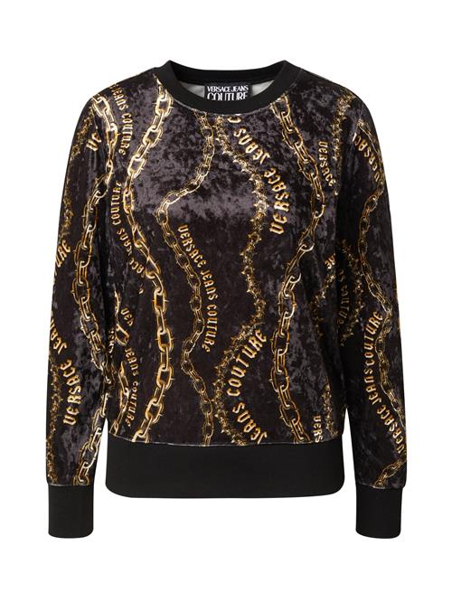 Se Versace Jeans Couture Sweatshirt  mørkegul / sort / naturhvid ved About You