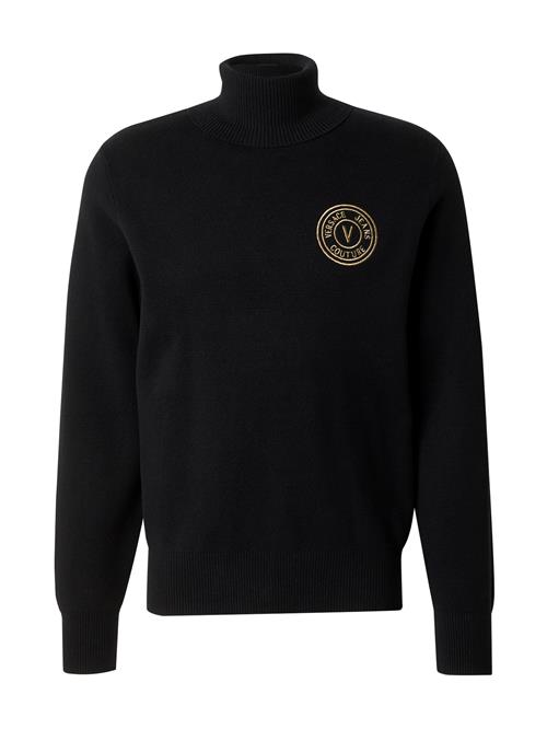 Se Versace Jeans Couture Pullover  gylden gul / sort ved About You