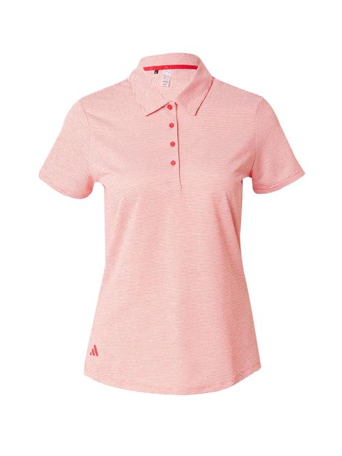 ADIDAS GOLF Funktionsbluse  rød / hvid