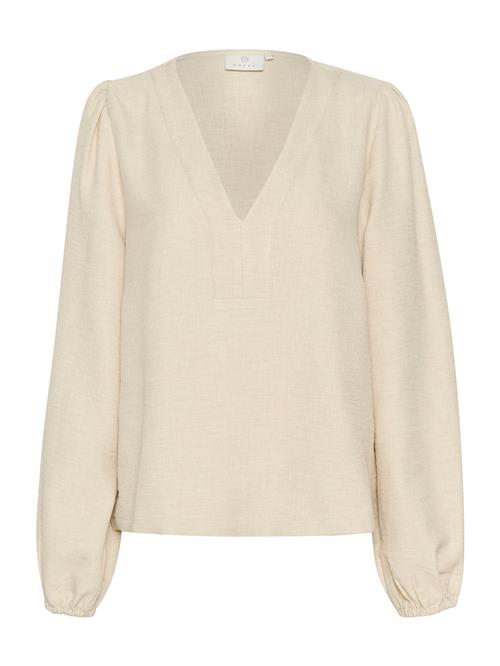 Se Kaffe Bluse 'KA Elise'  lysebeige ved About You