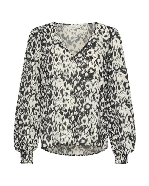 Kaffe Bluse 'Dagmar'  sort / hvid