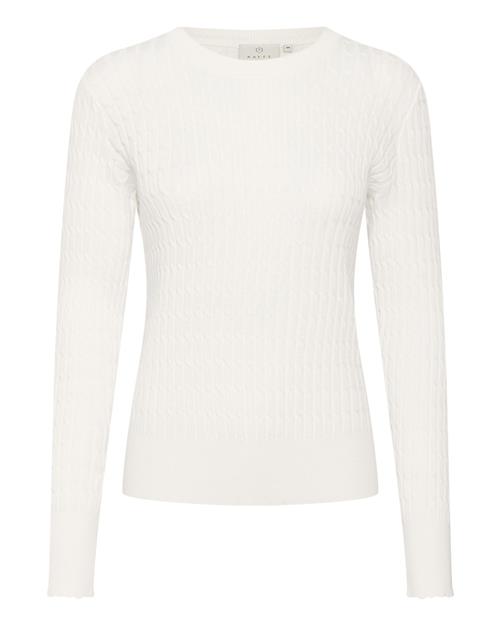 Kaffe Pullover  naturhvid