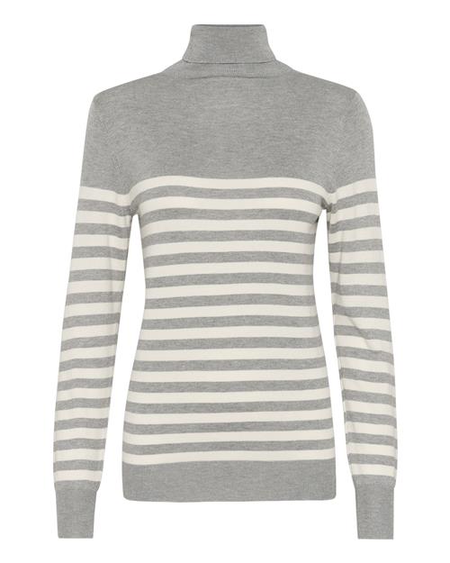 Kaffe Pullover 'Lizza'  ecru / grå-meleret