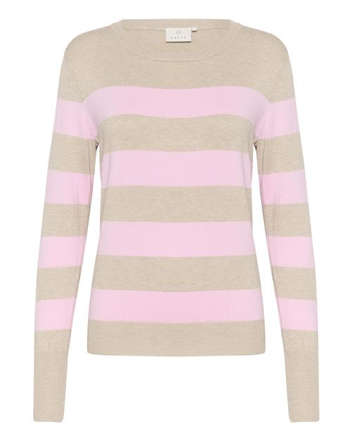 Se Kaffe Pullover 'Lizza'  beige / pastelpink ved About You