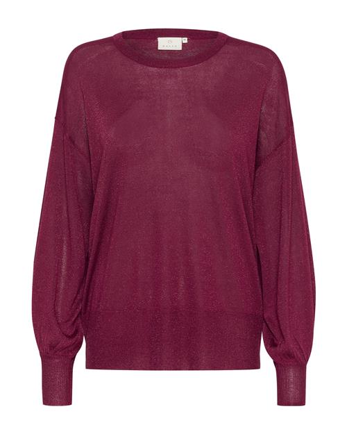 Kaffe Pullover 'Ankra'  burgunder