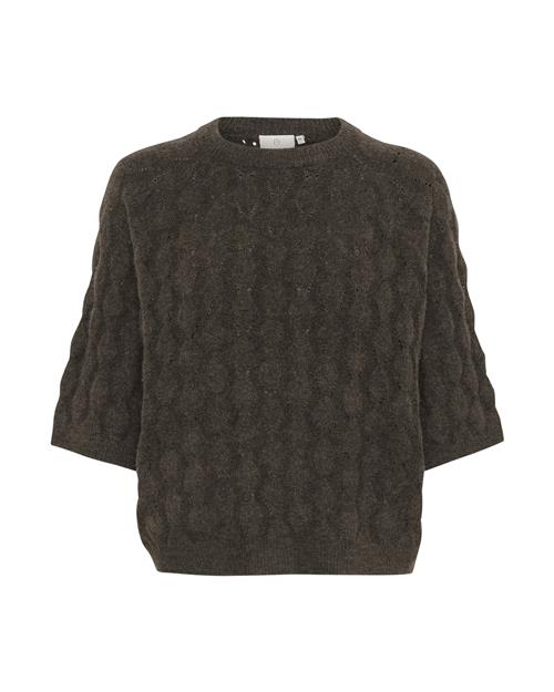 Kaffe Pullover  brun-meleret