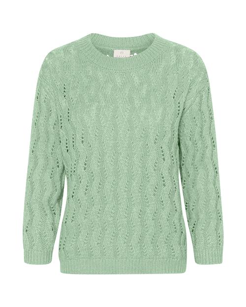 Kaffe Pullover 'Lena'  pastelgrøn