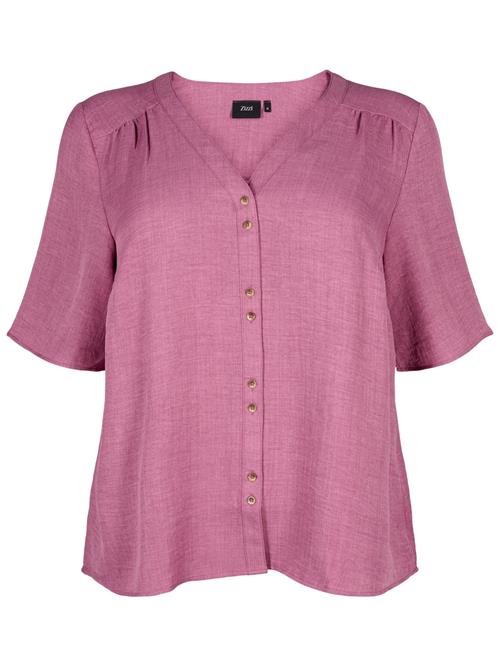 Se Zizzi Bluse 'CAALABAMA'  mørk pink ved About You