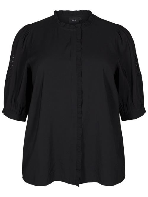 Zizzi Bluse 'ESASIA'  sort