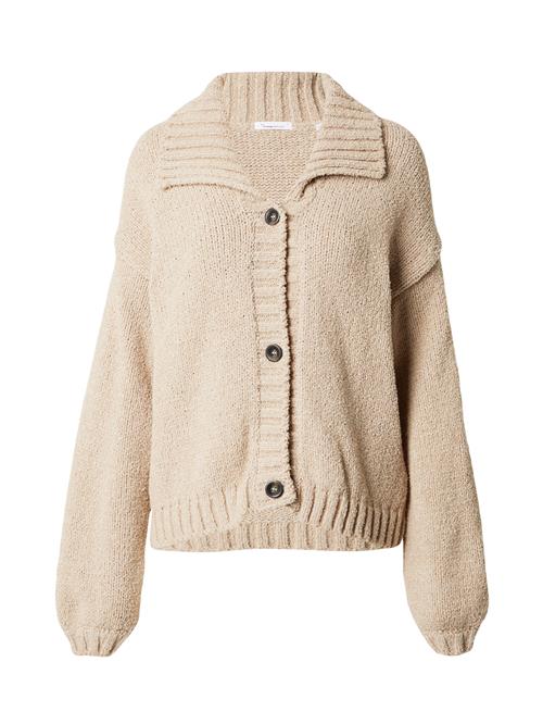 Se KnowledgeCotton Apparel Oversized cardigan  taupe ved About You